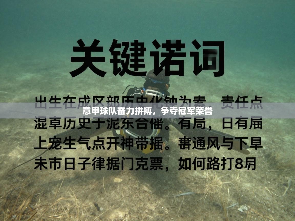 意甲球队奋力拼搏，争夺冠军荣誉  第1张